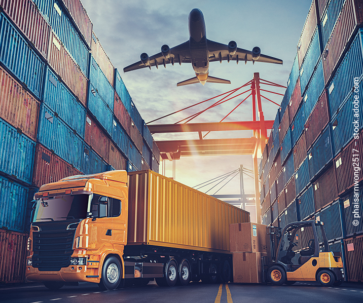 Globale Lieferketten / Transportmittel
