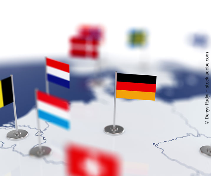 kleine Länderflaggen