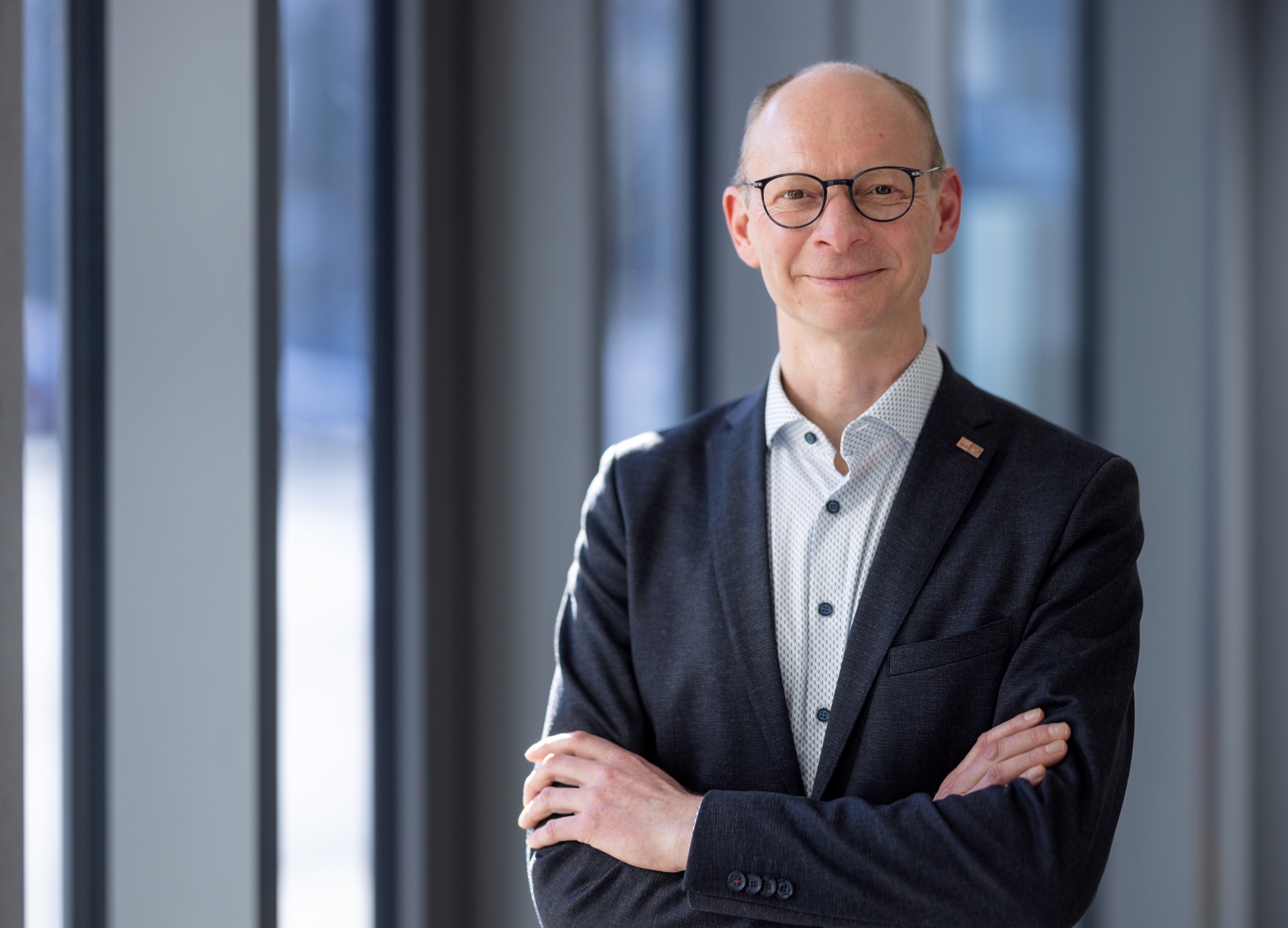 Porträt des Präsidenten der IHK Südthüringen Torsten Herrmann
