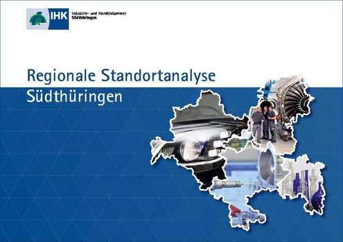 Cover Regionale Standortanalyse der IHK Südthüringen 2019